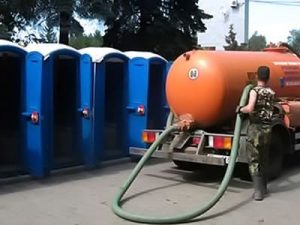 Услуга Аренда биотуалетов с обcлуживанием